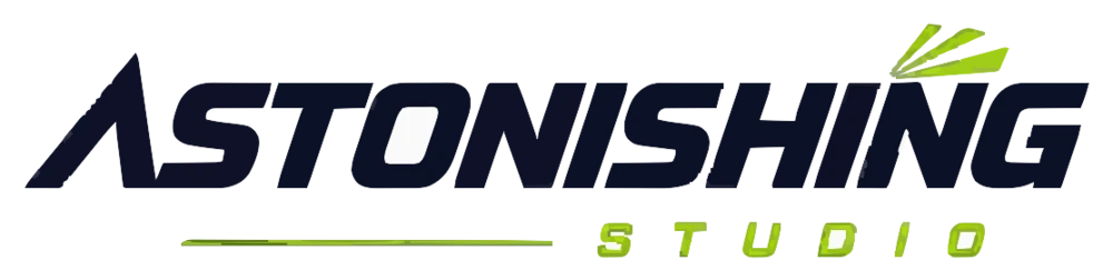 Astonishing Studio logo, light version