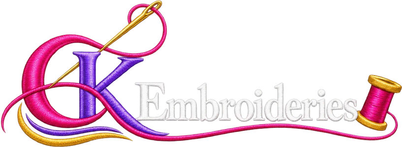 CK Embroideries logo