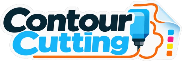 Contour Cutting logo, light version