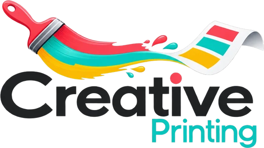 Creative Printing logo, light version