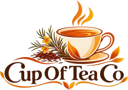Cup Of Tea Co logo, light version