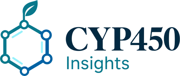 CYP450 Insights logo, light version