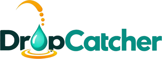 DropCatcher logo, light version