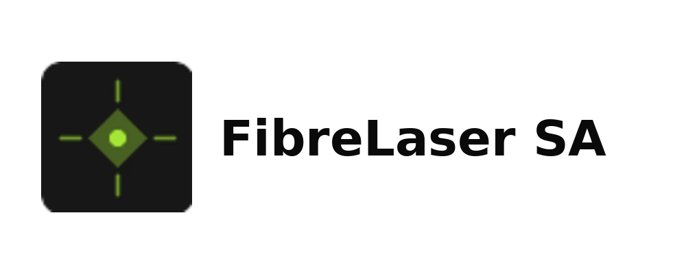 FibreLaser SA logo, light version
