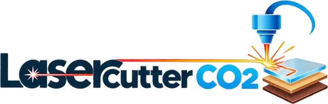 LaserCutter CO2 logo, light version