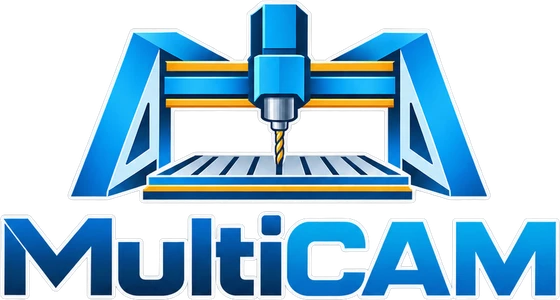 MultiCAM logo, light version