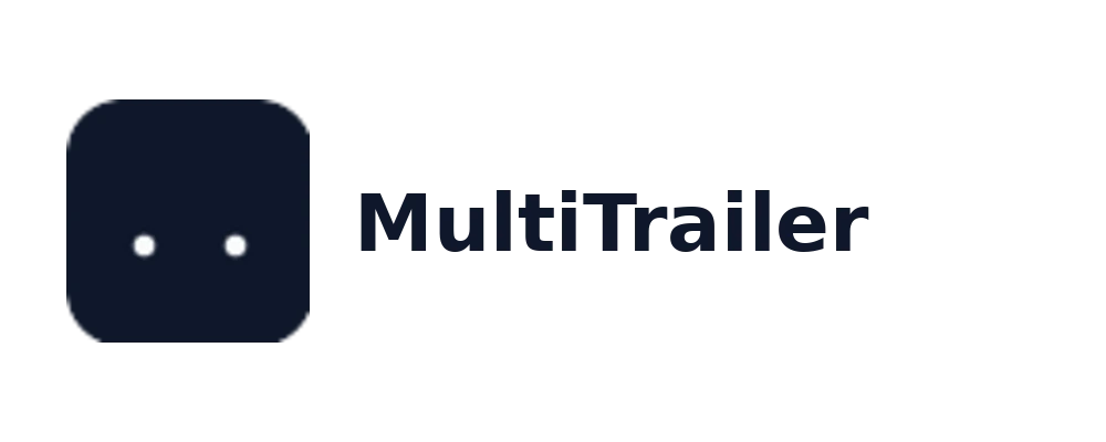 MultiTrailer logo, light version