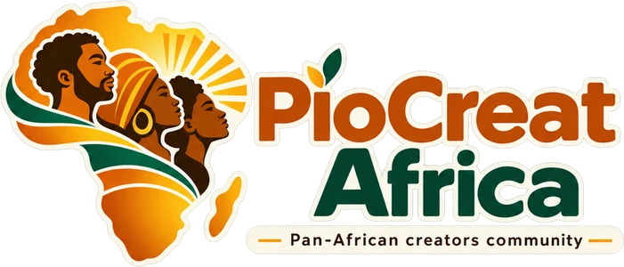 PioCreat Africa logo, light version
