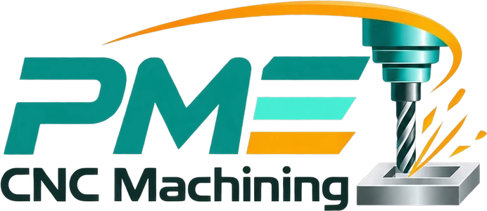 PME CNC Machining logo, light version