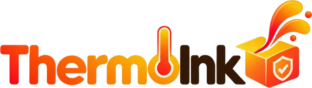 ThermoInk logo, light version