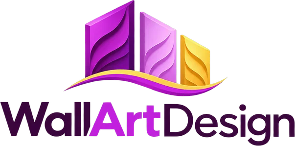 WallArtDesign logo, light version